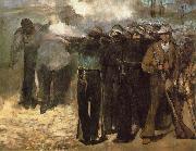 Edouard Manet The Execution of Emperor Maximilian, Sweden oil painting reproduction